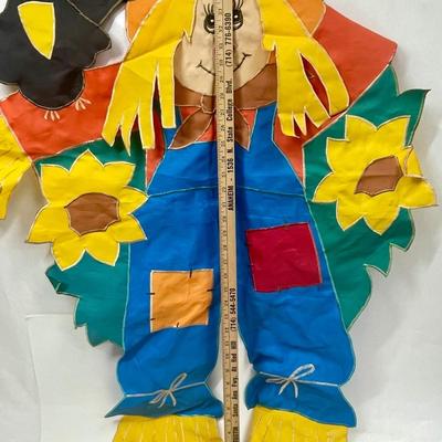 Halloween Decor Lot Flag and other