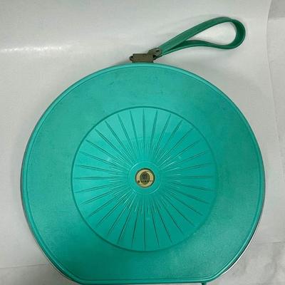 Vintage 1960's Portable Dormeyer Electric Hair Dryer Bonnet Style + Carrying Case