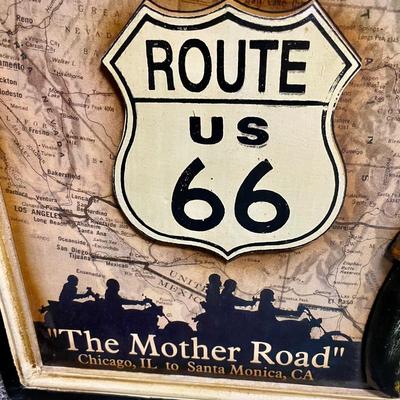 Route 66 Relief Artwork