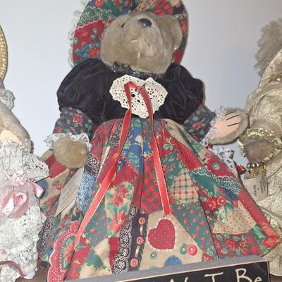 Holiday Bearly People bear