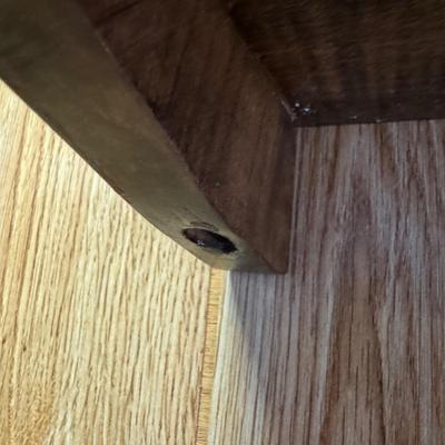 Three Wooden Shelving Units (1BH-TF)