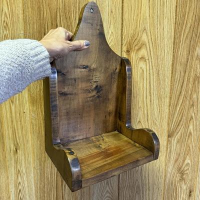 Three Wooden Shelving Units (1BH-TF)