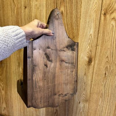 Three Wooden Shelving Units (1BH-TF)