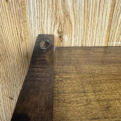 Three Wooden Shelving Units (1BH-TF)