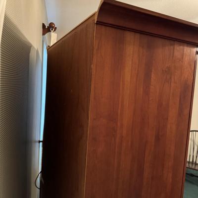 Armoire Chest with Wood Knobs (1BD-TF)