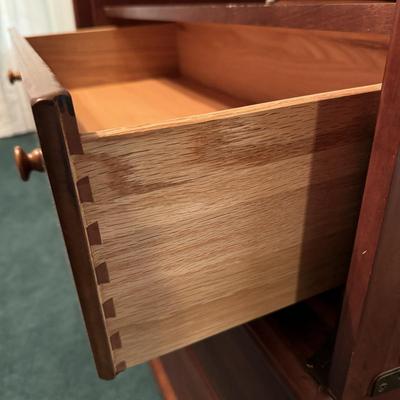 Armoire Chest with Wood Knobs (1BD-TF)
