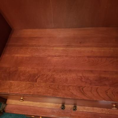 Armoire Chest with Wood Knobs (1BD-TF)