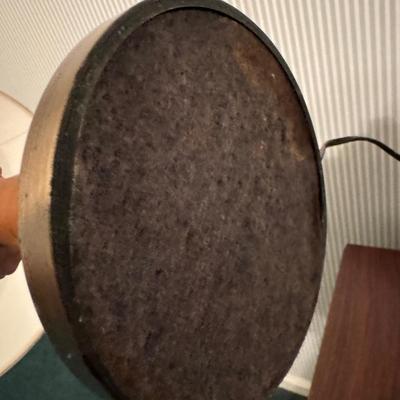 Brass and Wood Lamp (1BB-TF)