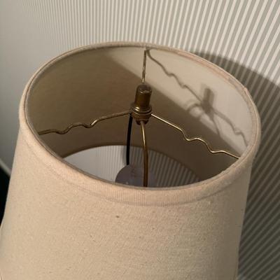 Brass and Wood Lamp (1BB-TF)