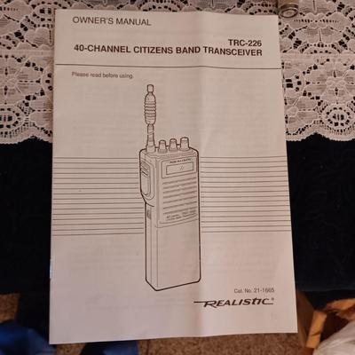PAIR OF REALISTIC WALKIE TALKIES