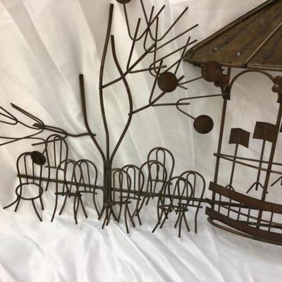 Metal Wall Hanging Concert In The Park