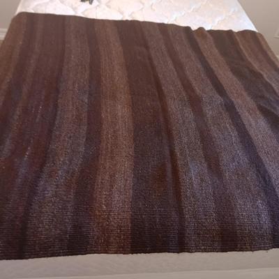 HEAVY, THICK, TIGHTLY WOVEN WOOL BLANKET