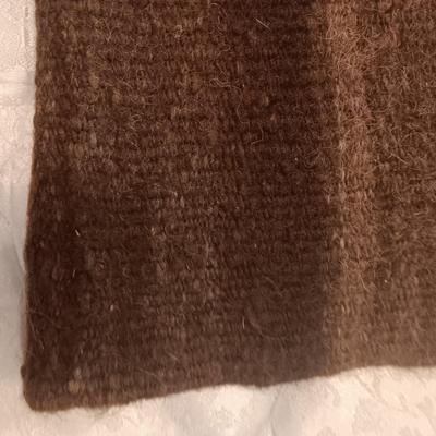 HEAVY, THICK, TIGHTLY WOVEN WOOL BLANKET