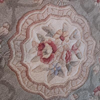 OCTAGON THICK WOOL RUG, RUG PAD, BASKETS