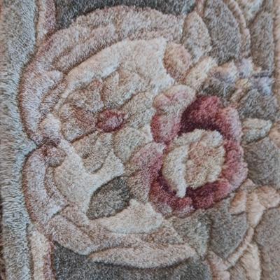 OCTAGON THICK WOOL RUG, RUG PAD, BASKETS