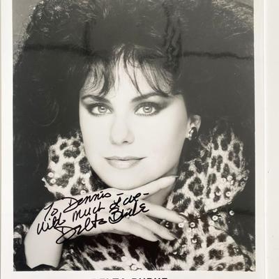 Designing Women Delta Burke signed photo