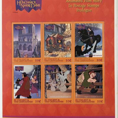 The Hunchback of Notre Dame Stamp Set