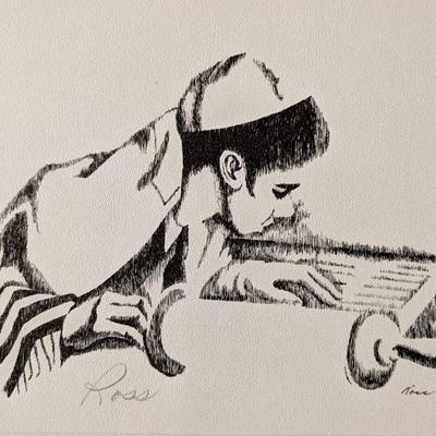 Ross Signed Print