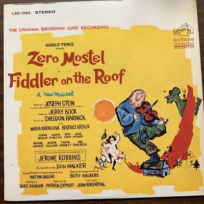 Zero Mostel In Fiddler On The Roof (The Original Broadway Cast Recording) Album