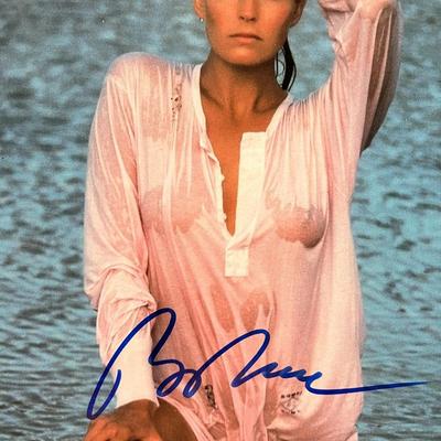 Bo Derek signed photo