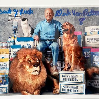 Dick Van Patten signed photo