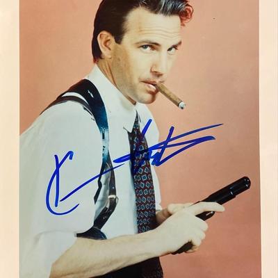 Kevin Costner Signed Photo