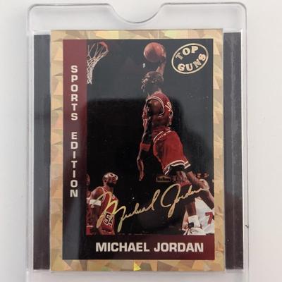 Michael Jordan Top Guns Sports Edition Trading Card 