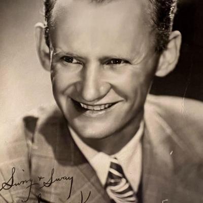 Sammy Kaye signed photo