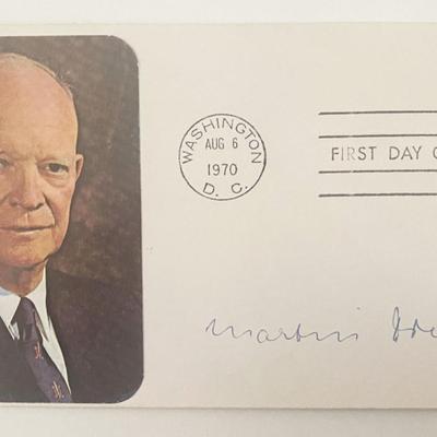 German flying ace Martin Drewes signed envelope