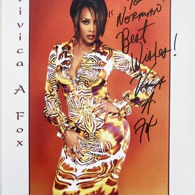 Vivica A. Fox signed photo