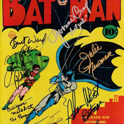 Batman signed Comic Book Spring Issue No.1