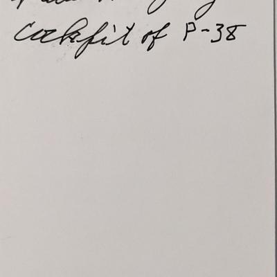 Co-Pilot Paul Murphy Signed Photo