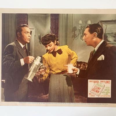 Cluny Brown original 1946 vintage lobby card
