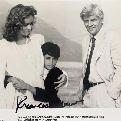 Flight of the Innocent Francesca Neri Signed Movie Photo