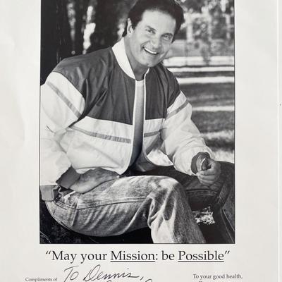 Mission: Impossible Peter Lupus signed photo