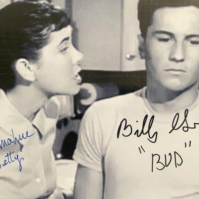 Father Knows Best Elinor Donahue and Billy Gray Signed Photo