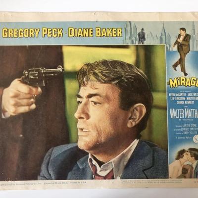 Mirage original 1965 vintage lobby card