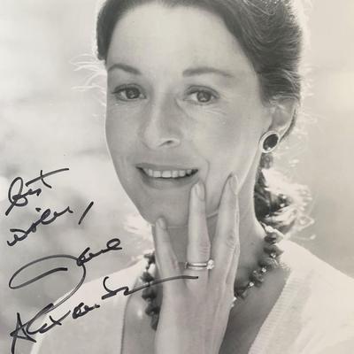 Jane Alexander Signed Photo