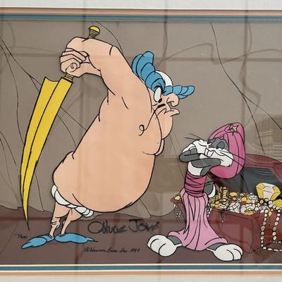 Bugs Bunny Chuck Jones signed framed hand painted cel 
