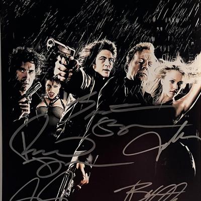 Sin City cast signed photo