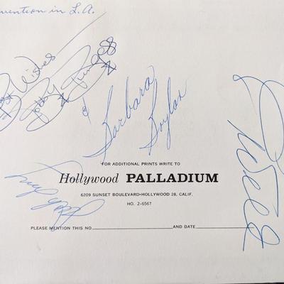 Lawrence Welk Signed Souvenir Envelope
