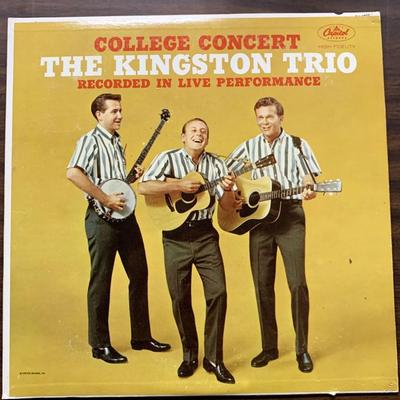 The Kingston Trio ‎– College Concert – Album