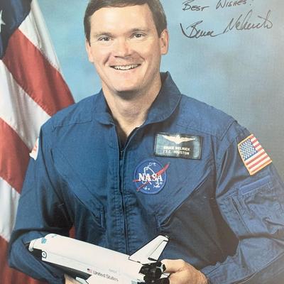 Astronaut Bruce Melnick Signed Photo