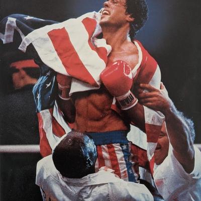 Rocky IV Unsigned Collector's Book