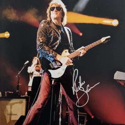Richie Sambora Signed Bon Jovi Photo