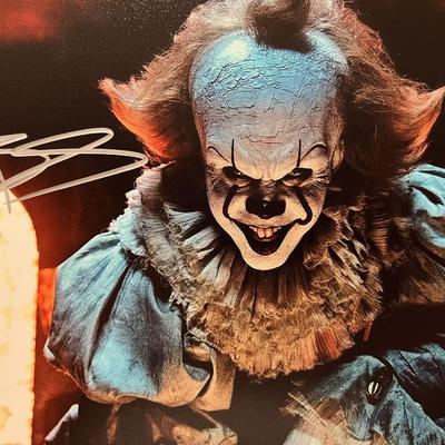It Billy Skarsgard signed movie photo