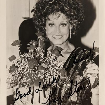 Kay Starr Signed Photo