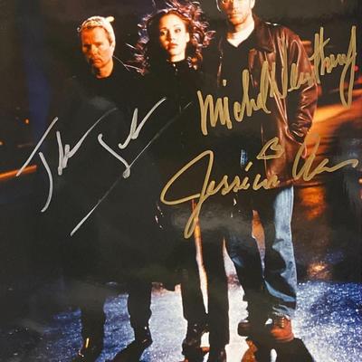 Dark Angel Cast Signed Photo