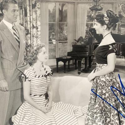 Jane Powell signed photo