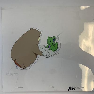 Pocket Dragon Adventures original artwork for cartoon